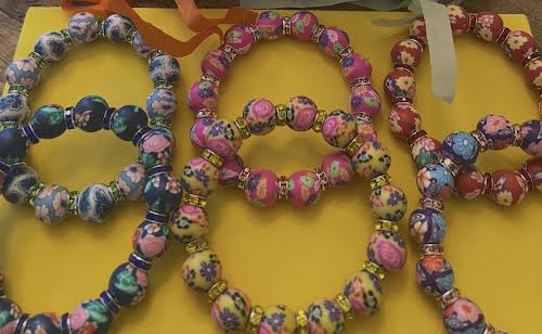 Flower Ball Bracelet