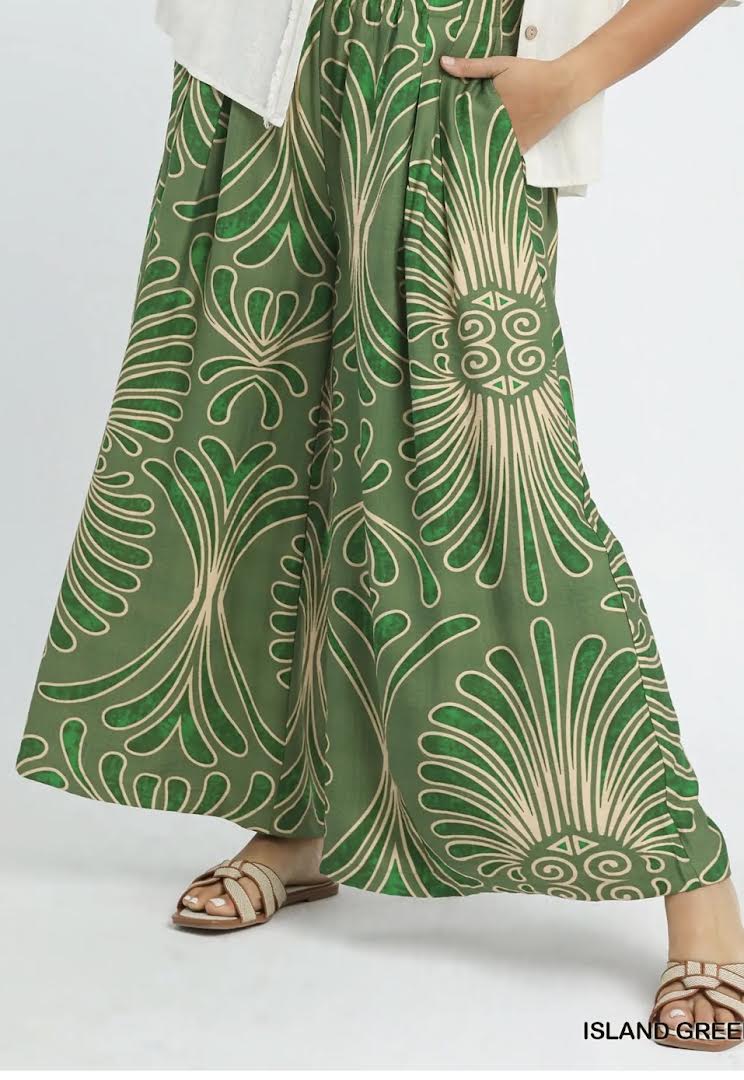 Island Pants-green