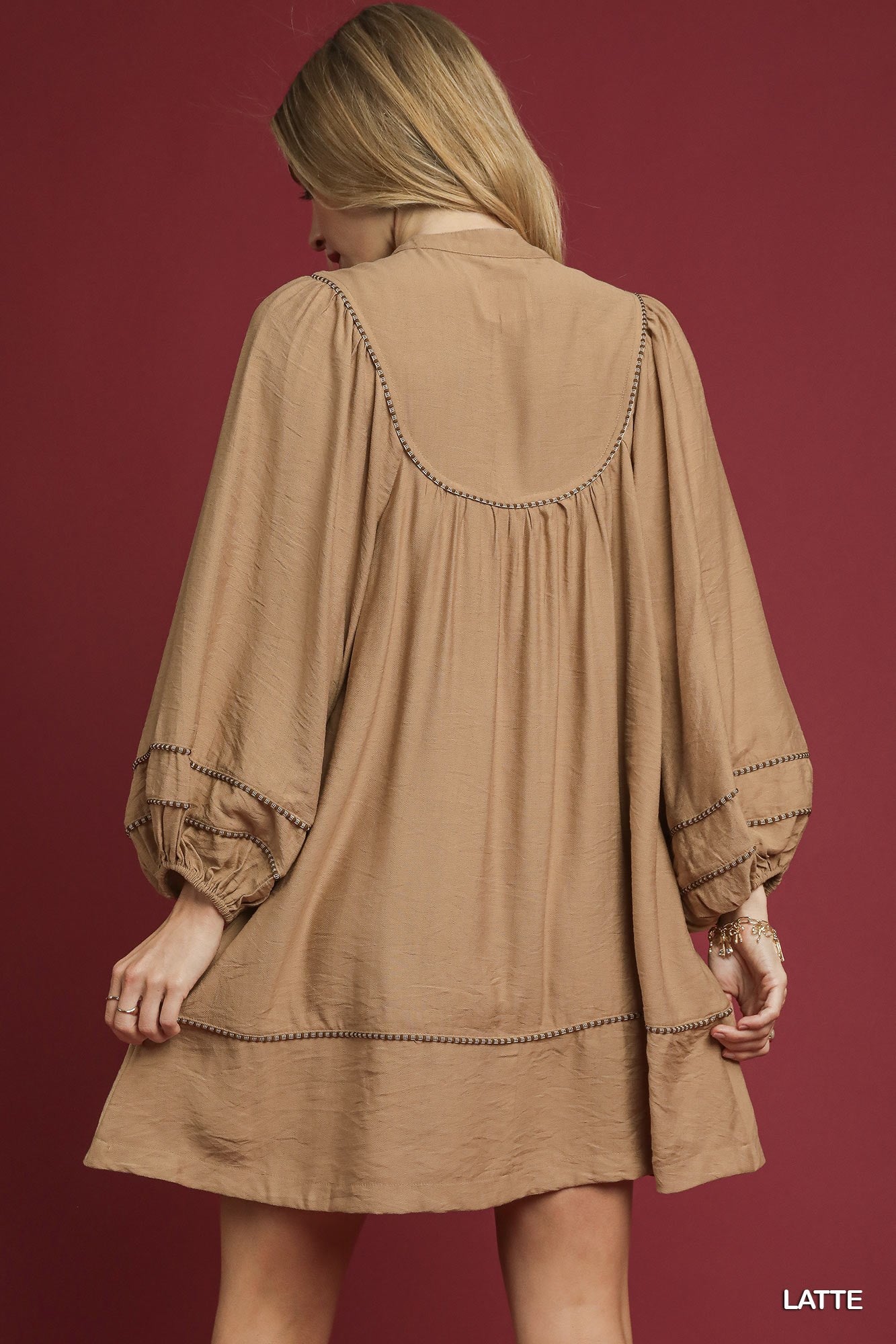 Boho Peasant Dress