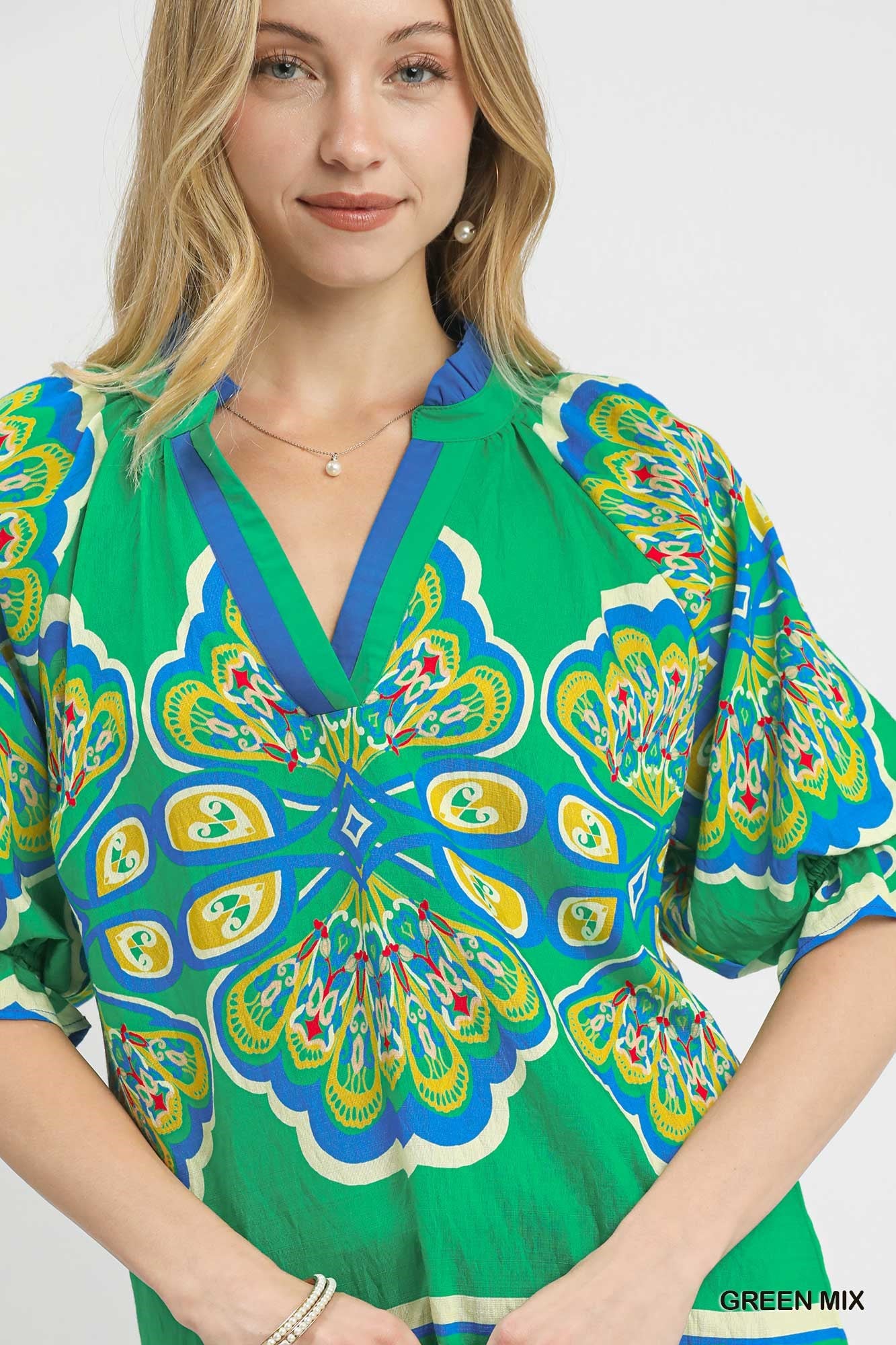 Green Bubble Sleeve