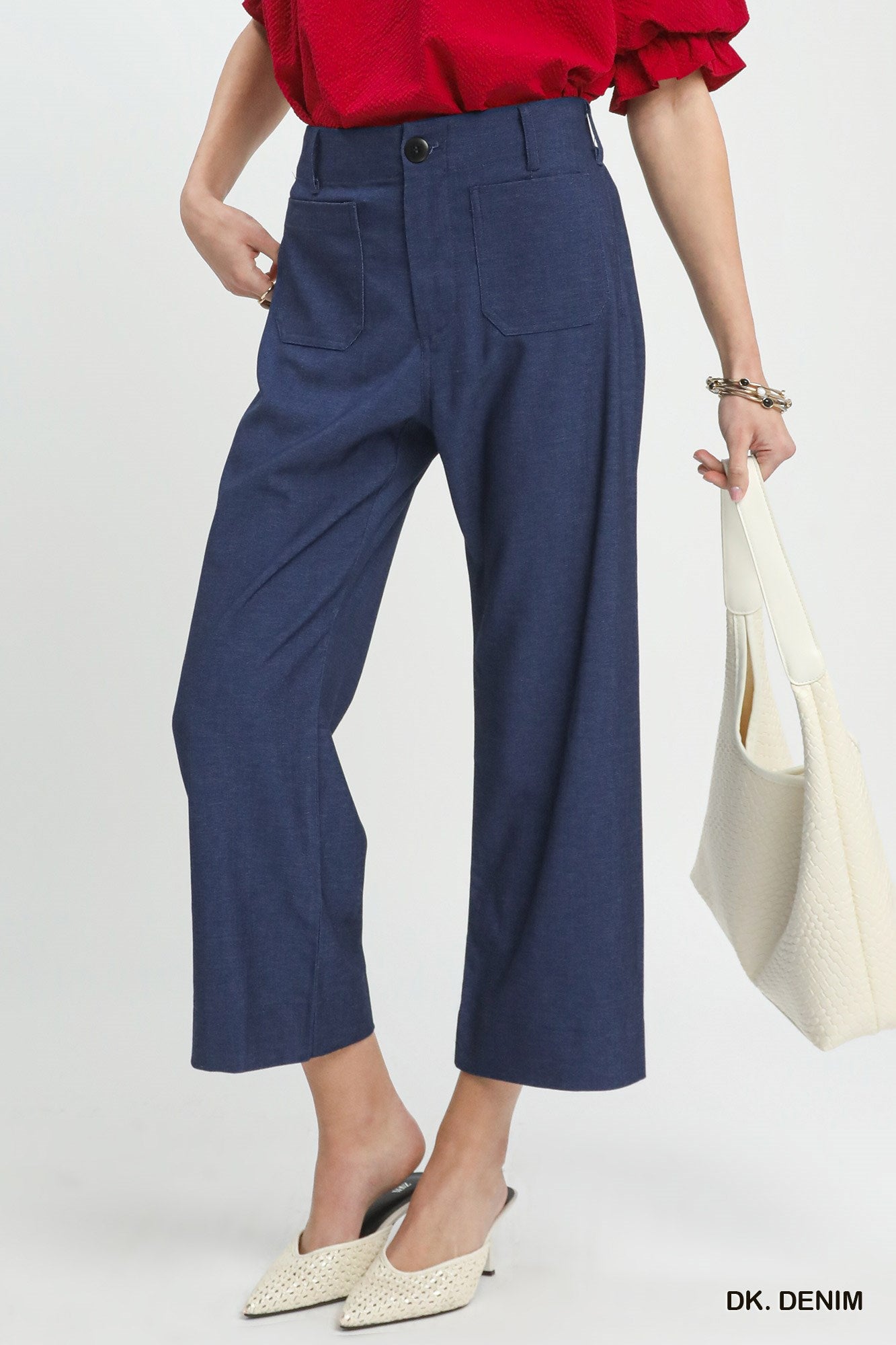 Chambray Pants