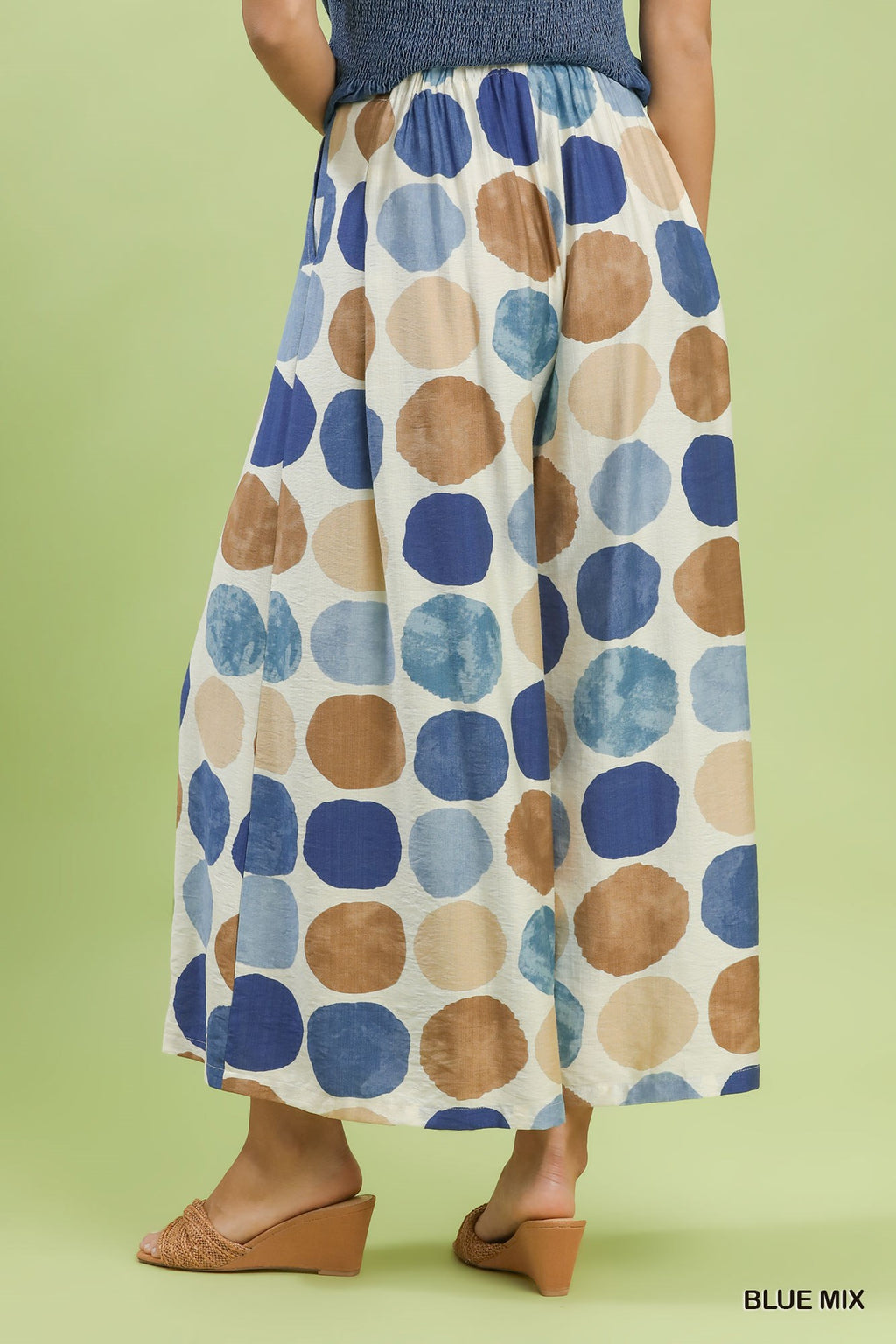 Dot Print Pants