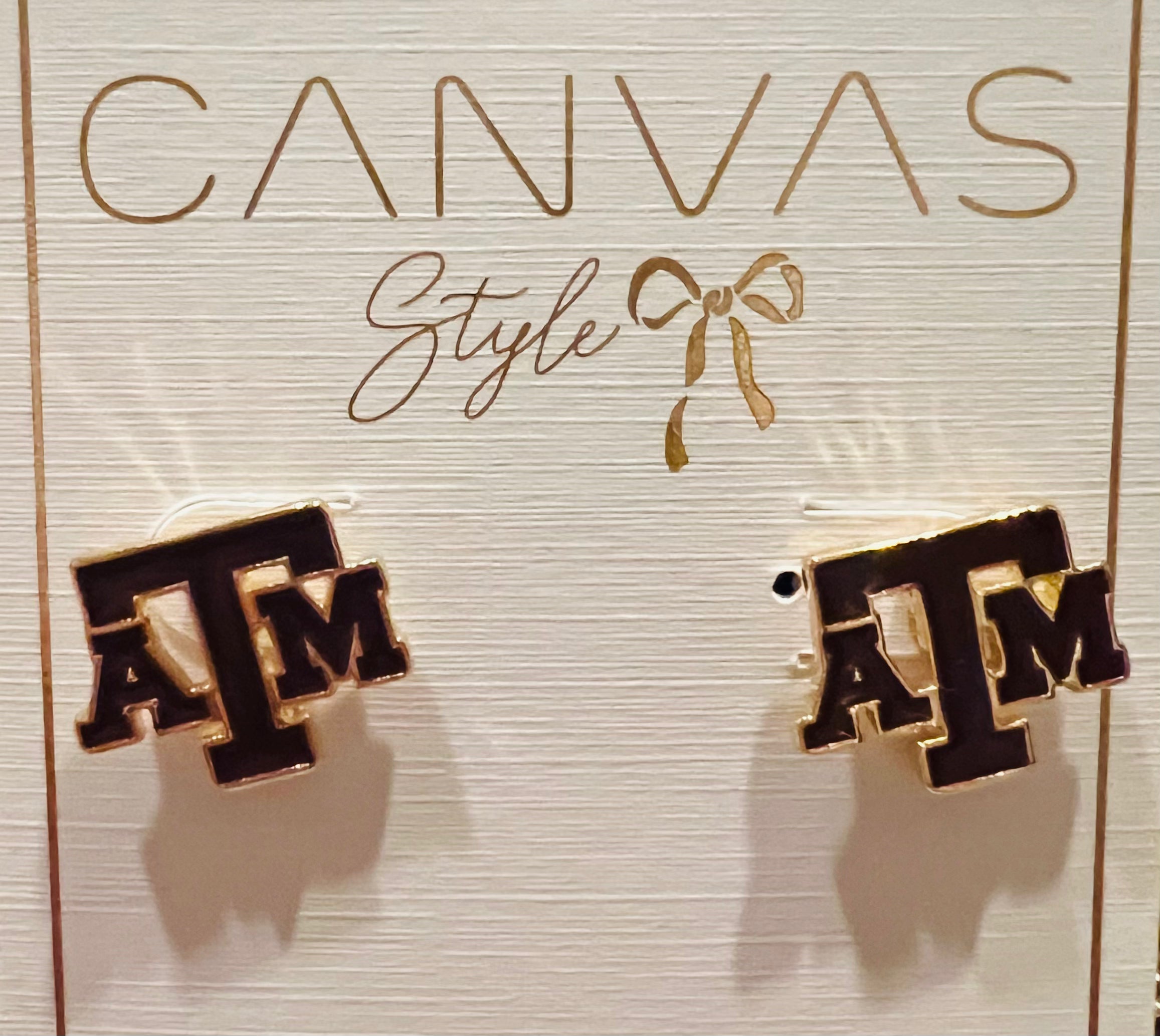 Texas A&M Earrings