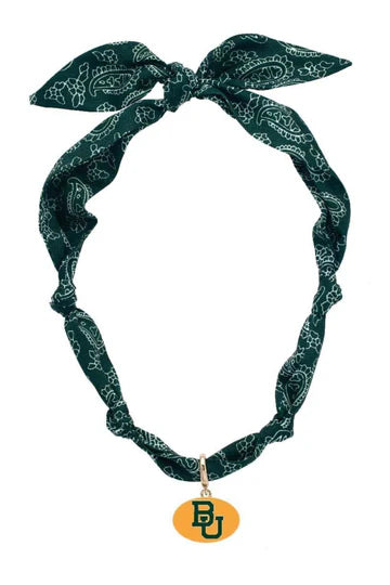 Baylor Scarf Necklace