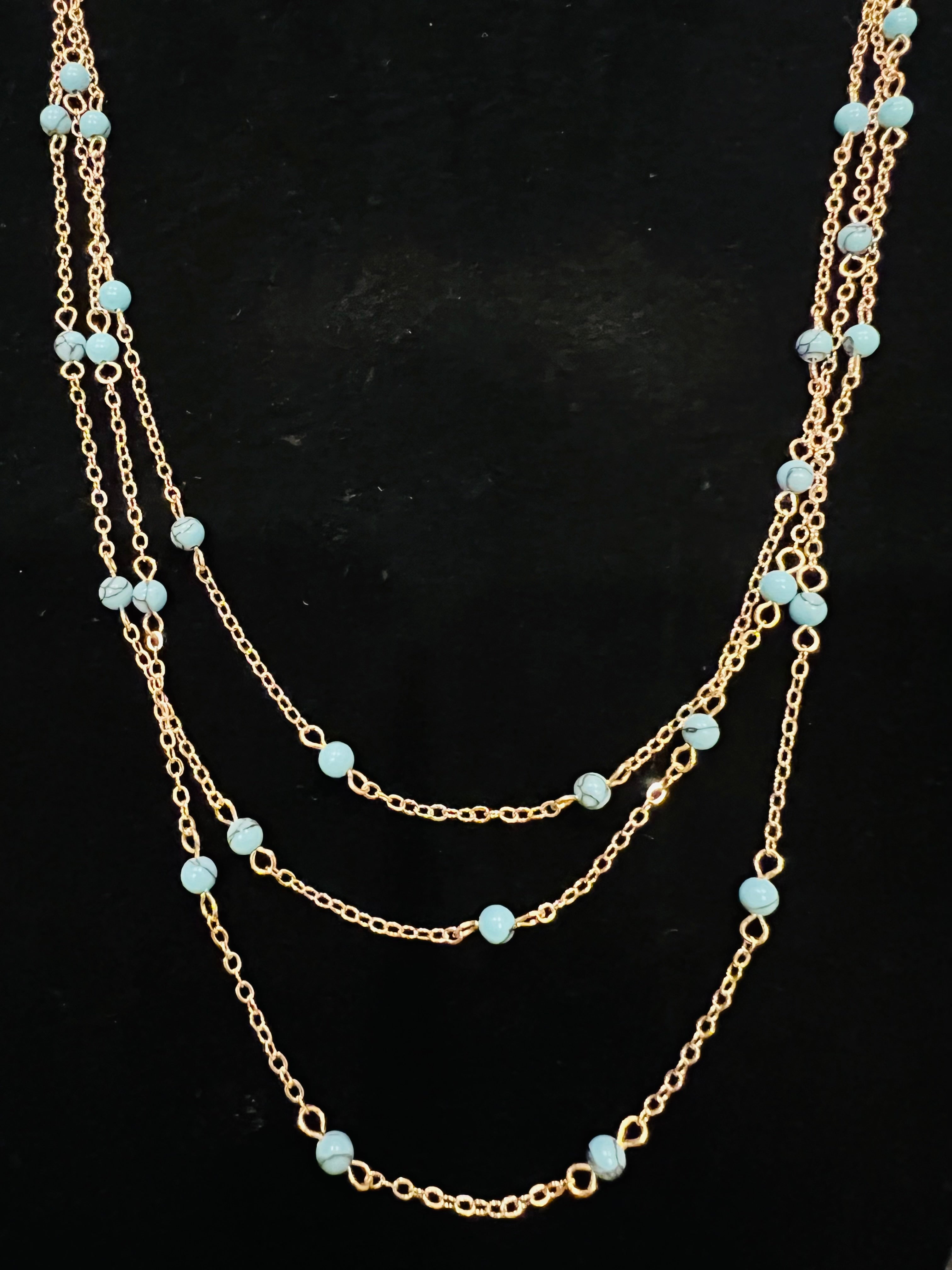 Selena dainty layered necklace