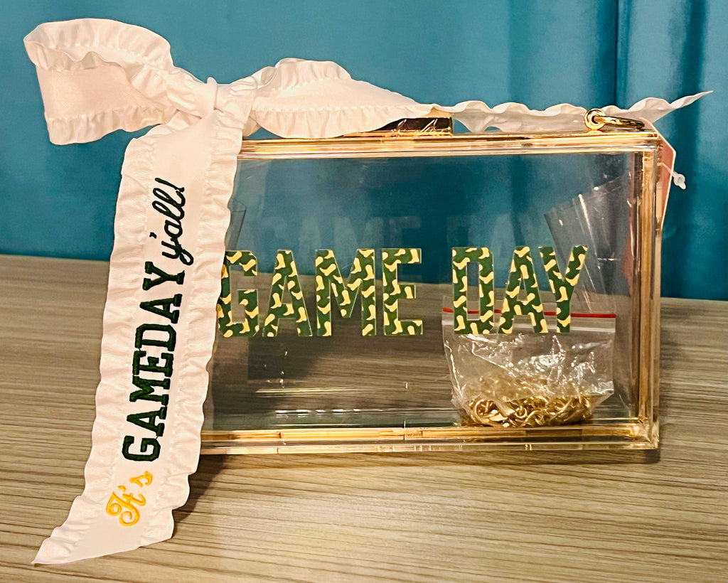 Baylor Game Day Clear Purse