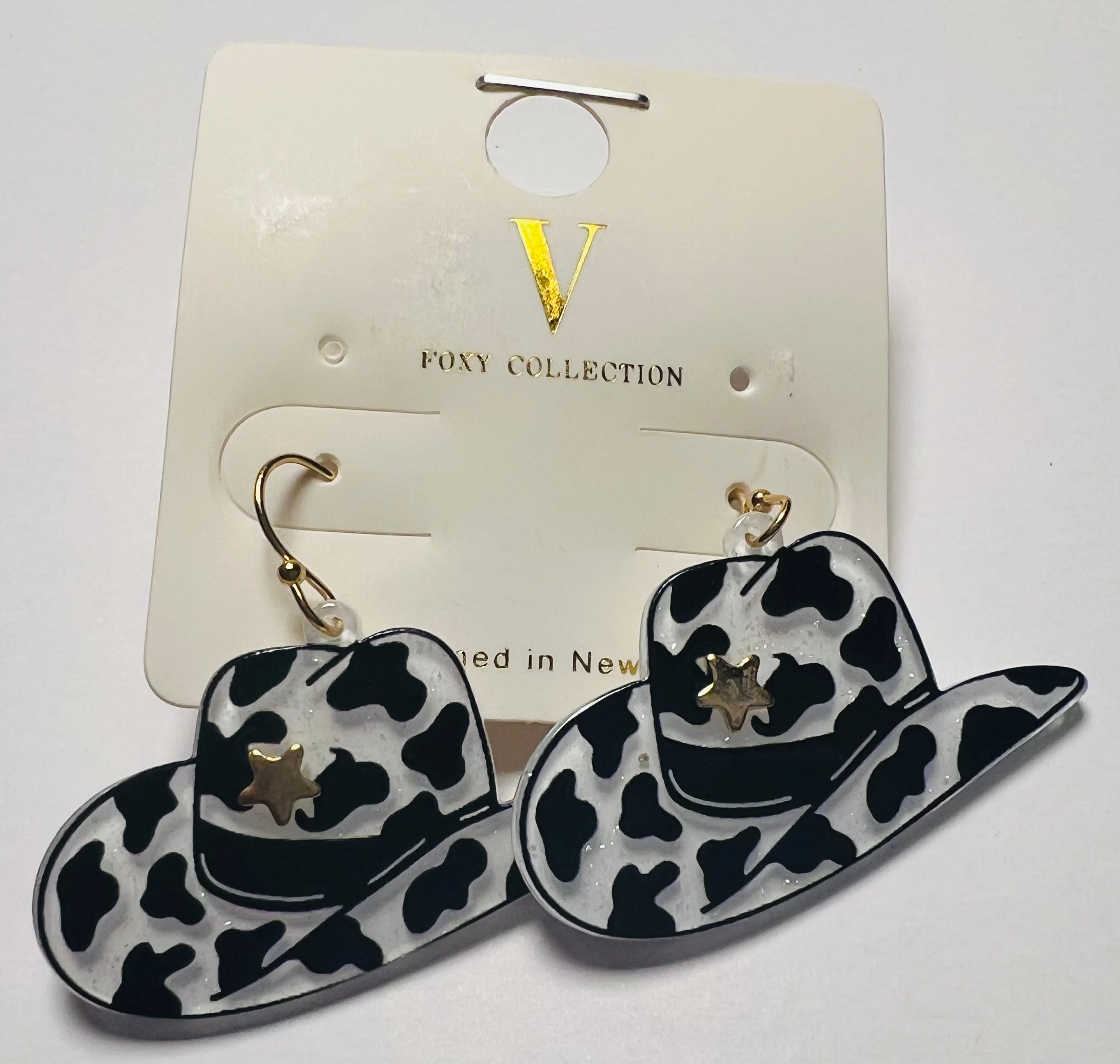 Cowboy Hat Earrings