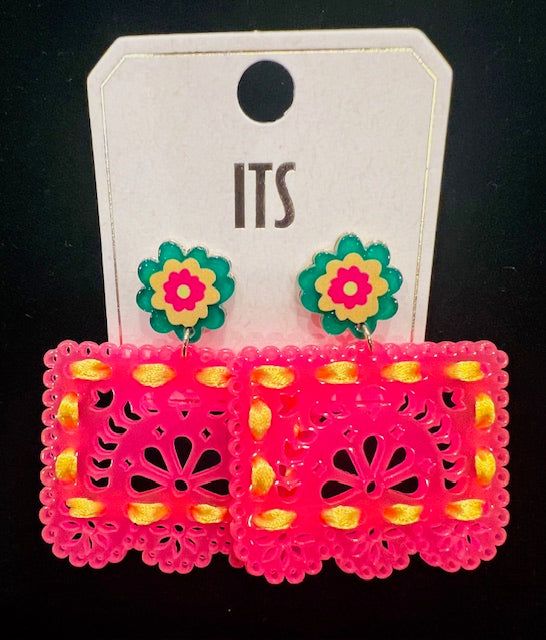 Papel Picado earrings