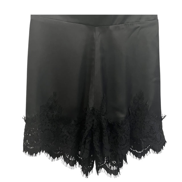 Black Lace Shorts