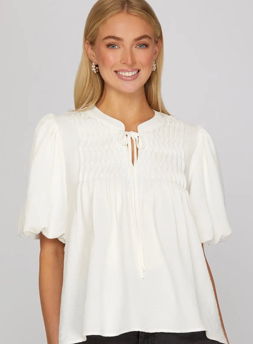 White Essence Blouse