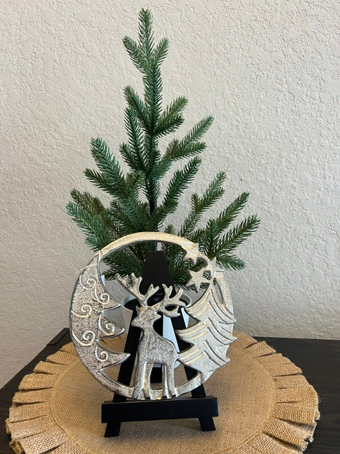Deer Pose Trivet