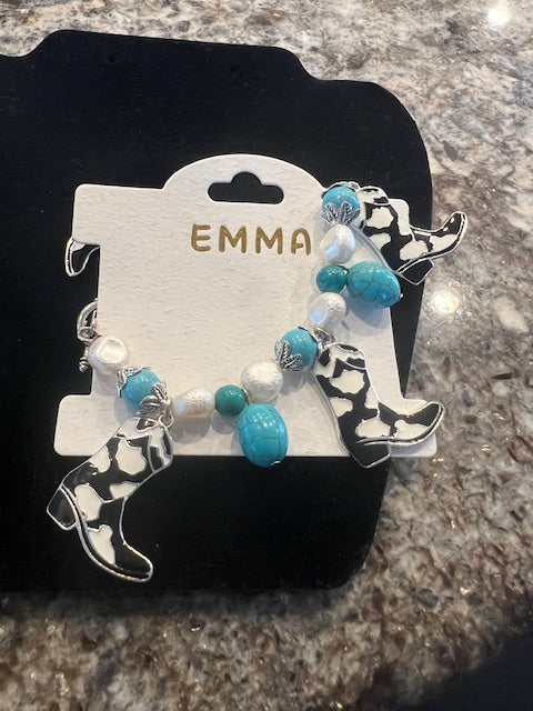 Beaded Boots Bracelet