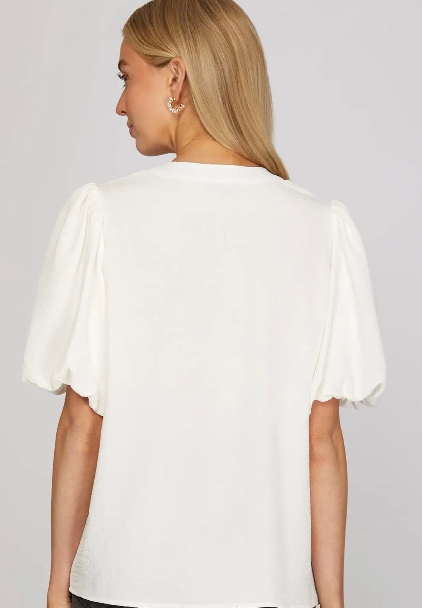 White Essence Blouse