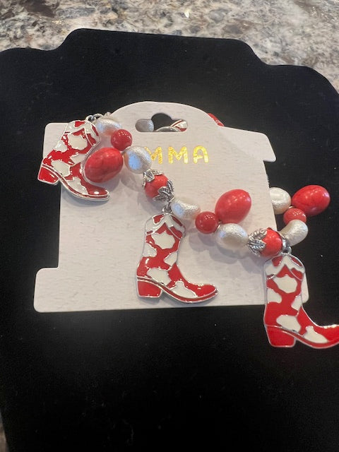 Beaded Boots Bracelet